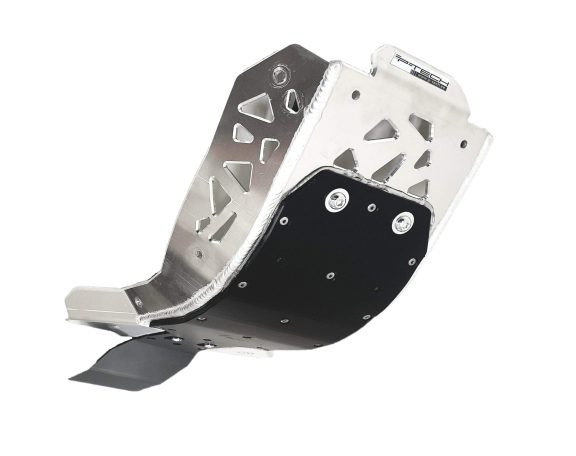 Skid plate with plastic bottom for 4T Sherco