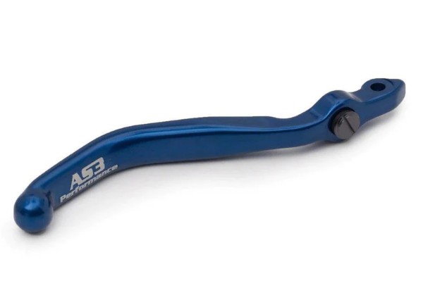 HUSQVARNA TC 50 2017-2022 AS3 PERFORMANCE FORGED FRONT BRAKE LEVER BLUE