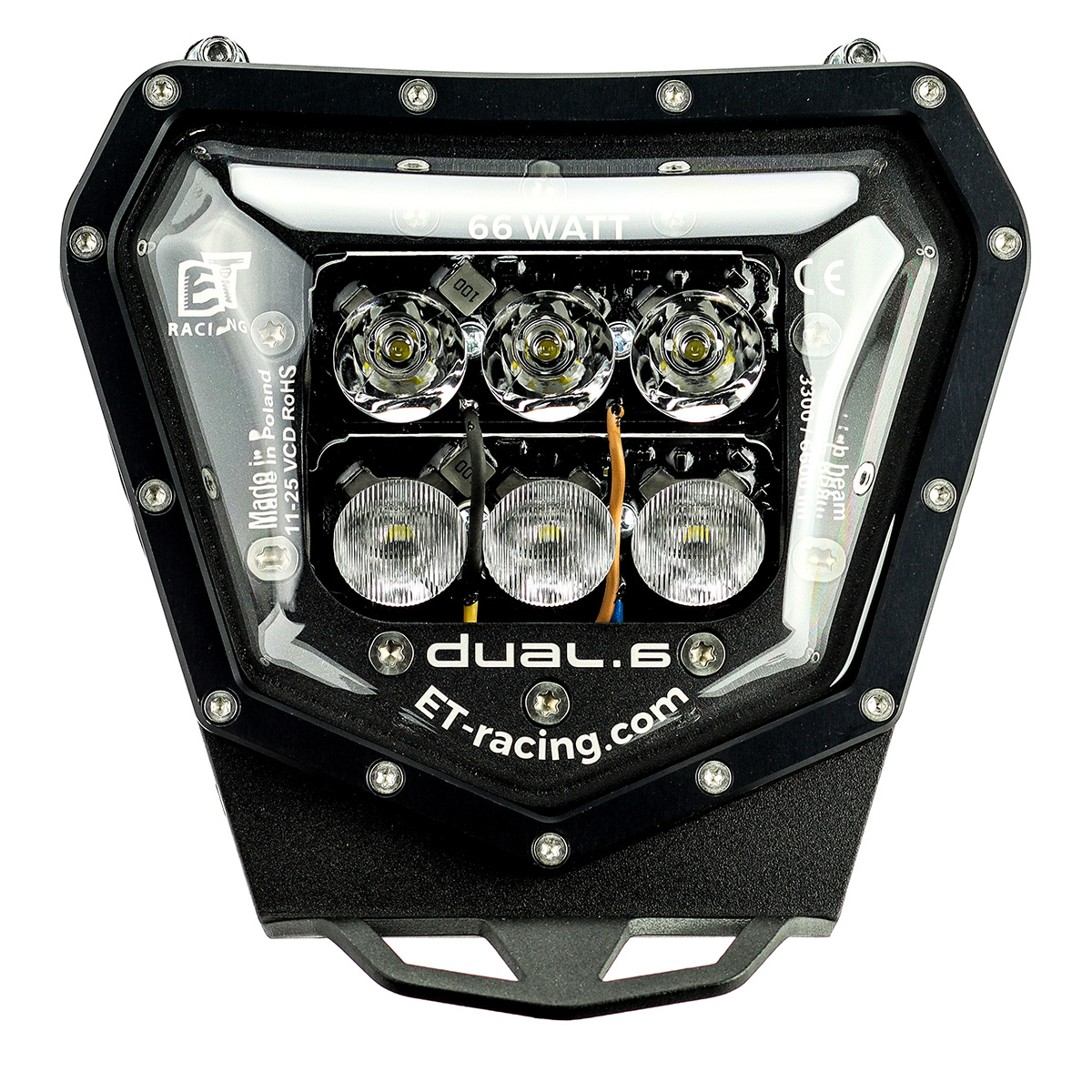 【GAS GAS】LED lamp Headlight Dual.6 GAS GAS ES 700 / SM 700 only FUEL INJECTION engine