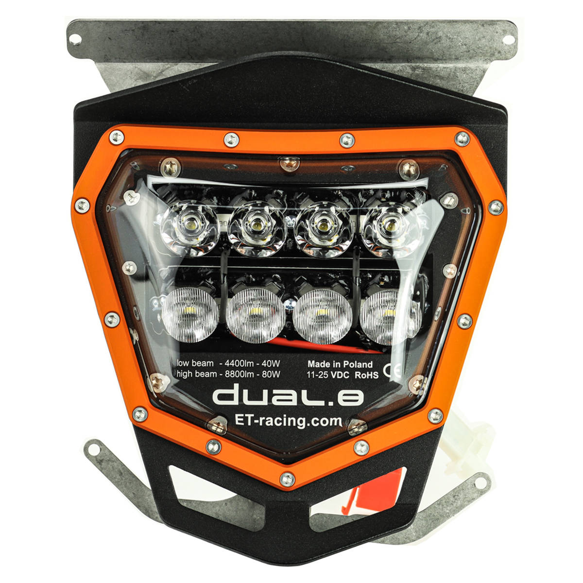 【KTM】LED lamp Headlight Dual.8 KTM 690 2012-2016 only FUEL INJECTION engine